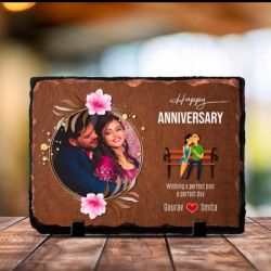 Anniversary Wishes Wooden Frame