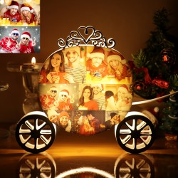 Cart Wheel Customized Acrylic Lamp