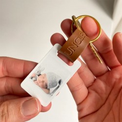 Sweet Baby Image Customized Key Ring
