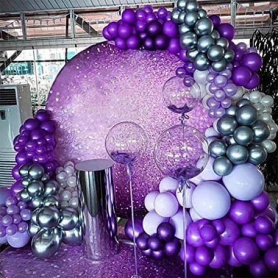 Beautiful purple ring Balloon décor