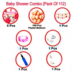 Girl Baby Shower Combo Theme 