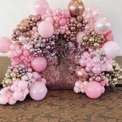 Sparkling Siver sequine Gold & White Décor