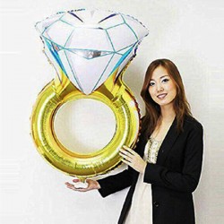Diamond Ring Foil Balloon 