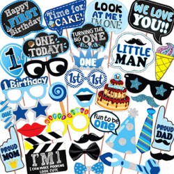 First Birthday Party Props Set