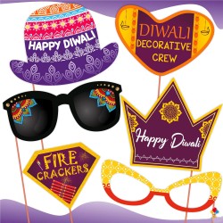 Multi Colour Diwali Party Props