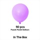 Purple Pastel Balloons Theme