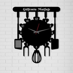 Customized Black Design Wall Clock